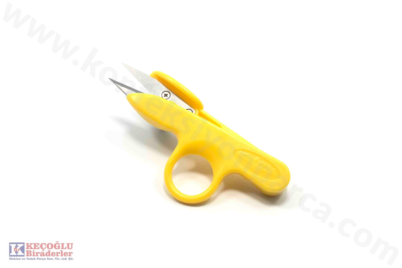 Golden Eagle Plastik İplik Temizleme Makası Kutu (12 Adet) Sarı