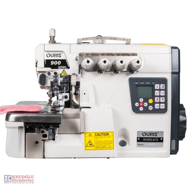 Ouris 900 Serisi 4 İplik Tam Otomatik Akıllı Overlok Makinesi Or-900D-4Utd
