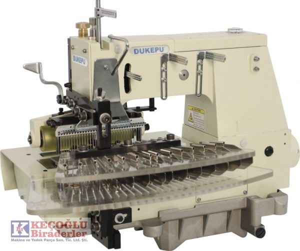 Dukepu Bh-1433 Ptv 3/16 33 İğne 3/16 Nervür Dikiş Makinesi