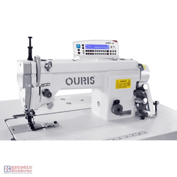 Ors-0918-1D Ayak Transportlu İp Kesmeli Tek İğne Büzgü Makinesi