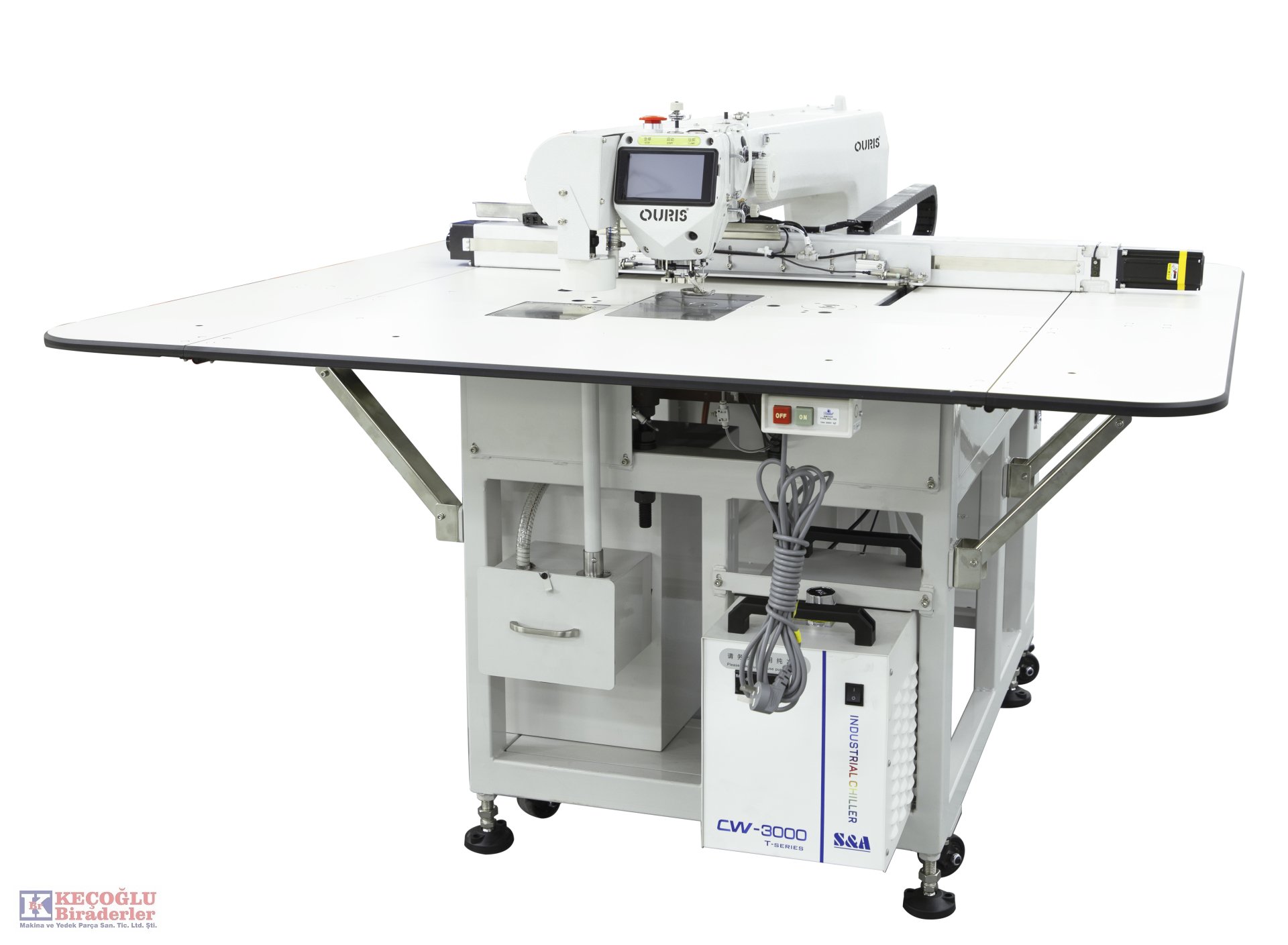 K8T-8045Aj Programlanabilir 80X45 Lazerli Dikiş Otomatı