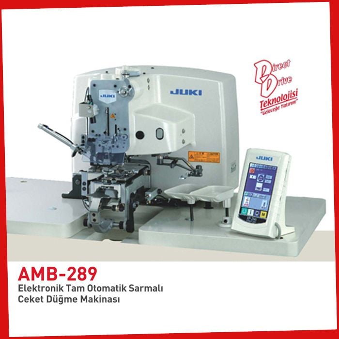 Amb-289 Elektronik Sarmalı Ceket Düğme Otomatı