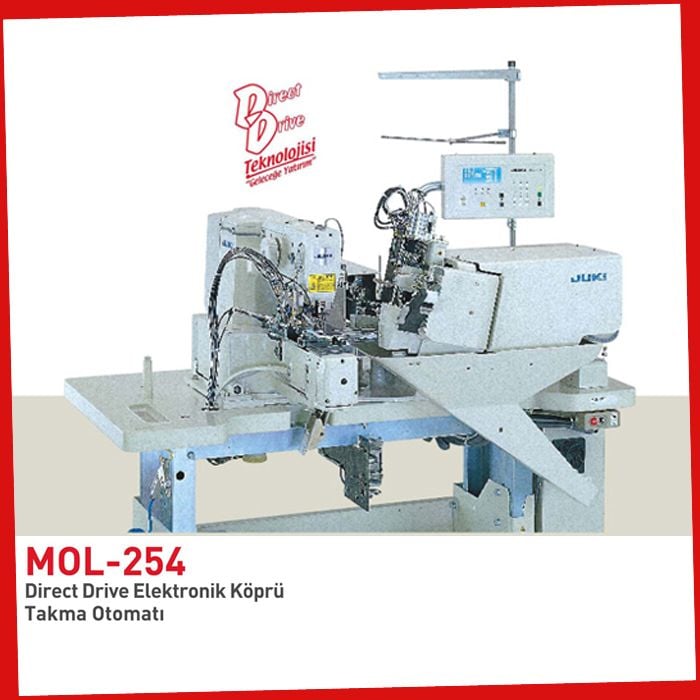 Mol-254Mabc Juki Dırect Drıve Elektronik Köprü Takma Otomatı