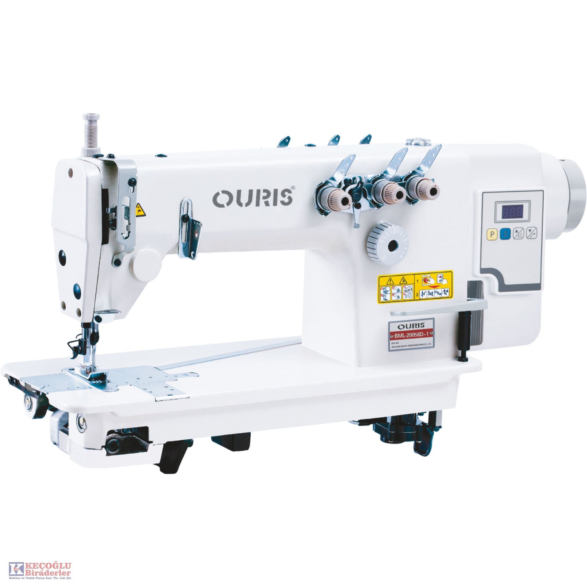Or-20058D-2 Zincir Dikiş Çift İğne Makinesi