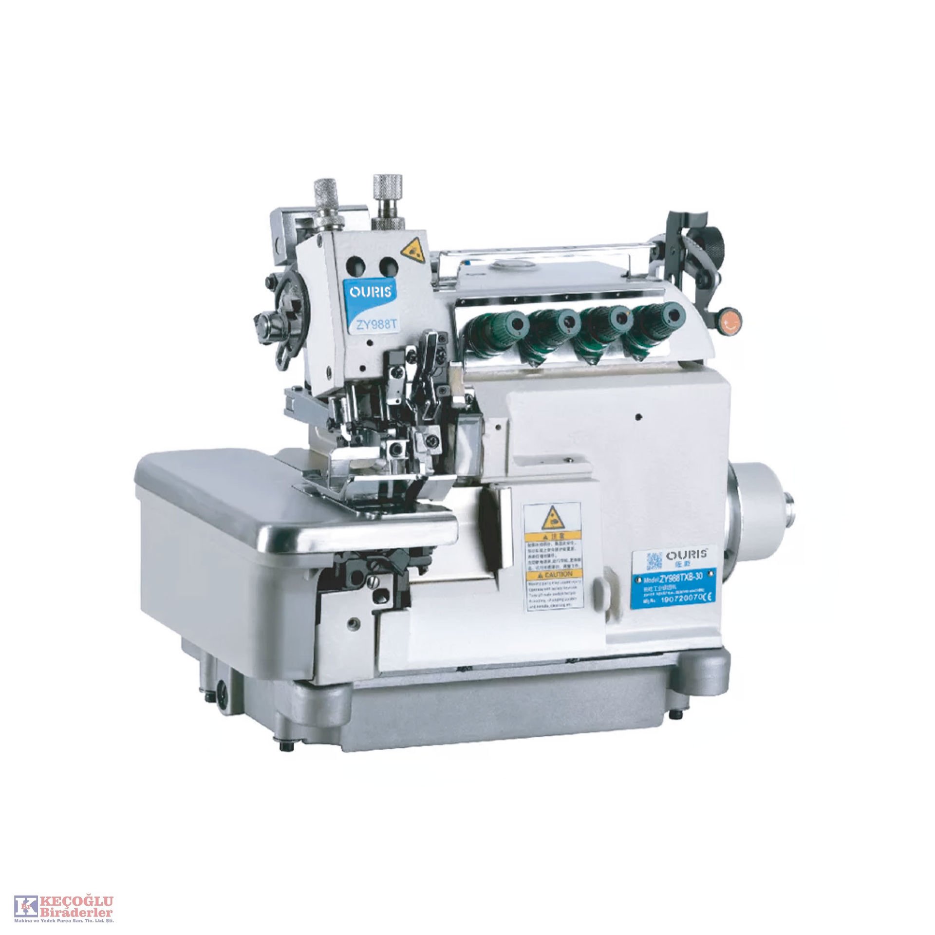 Or-700-4Th-Ytk 900 Serisi Overlok Makineleri 25 Mm Yatak Ped