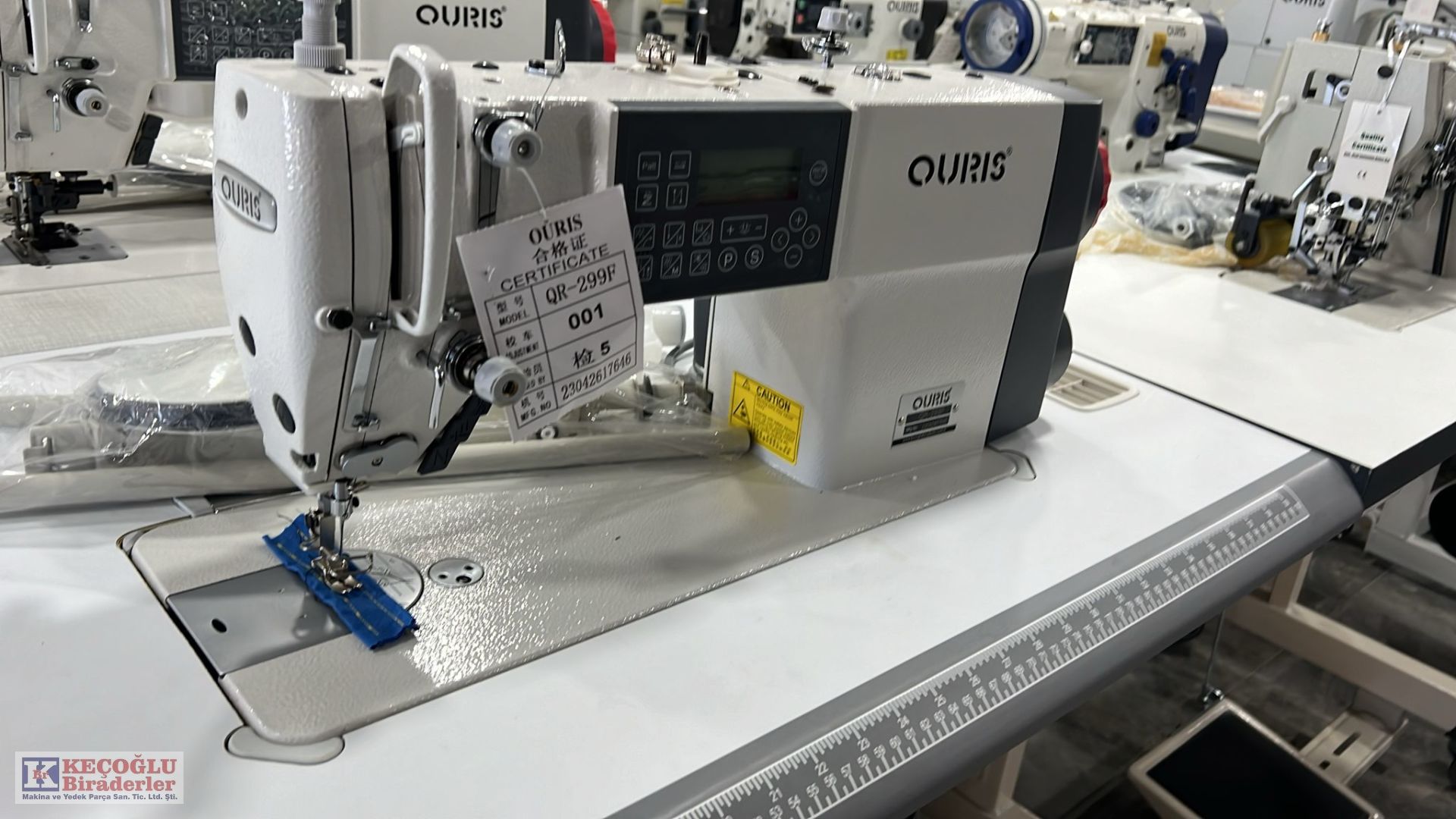 Tam Otomatik Düz Dikiş Makinesi