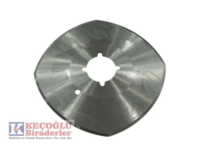 Kuris Bom 100 Yuvarlak Bıçak 4 Köşe