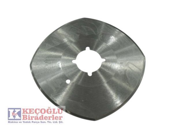 Kuris Bom 100 Yuvarlak Bıçak 4 Köşe