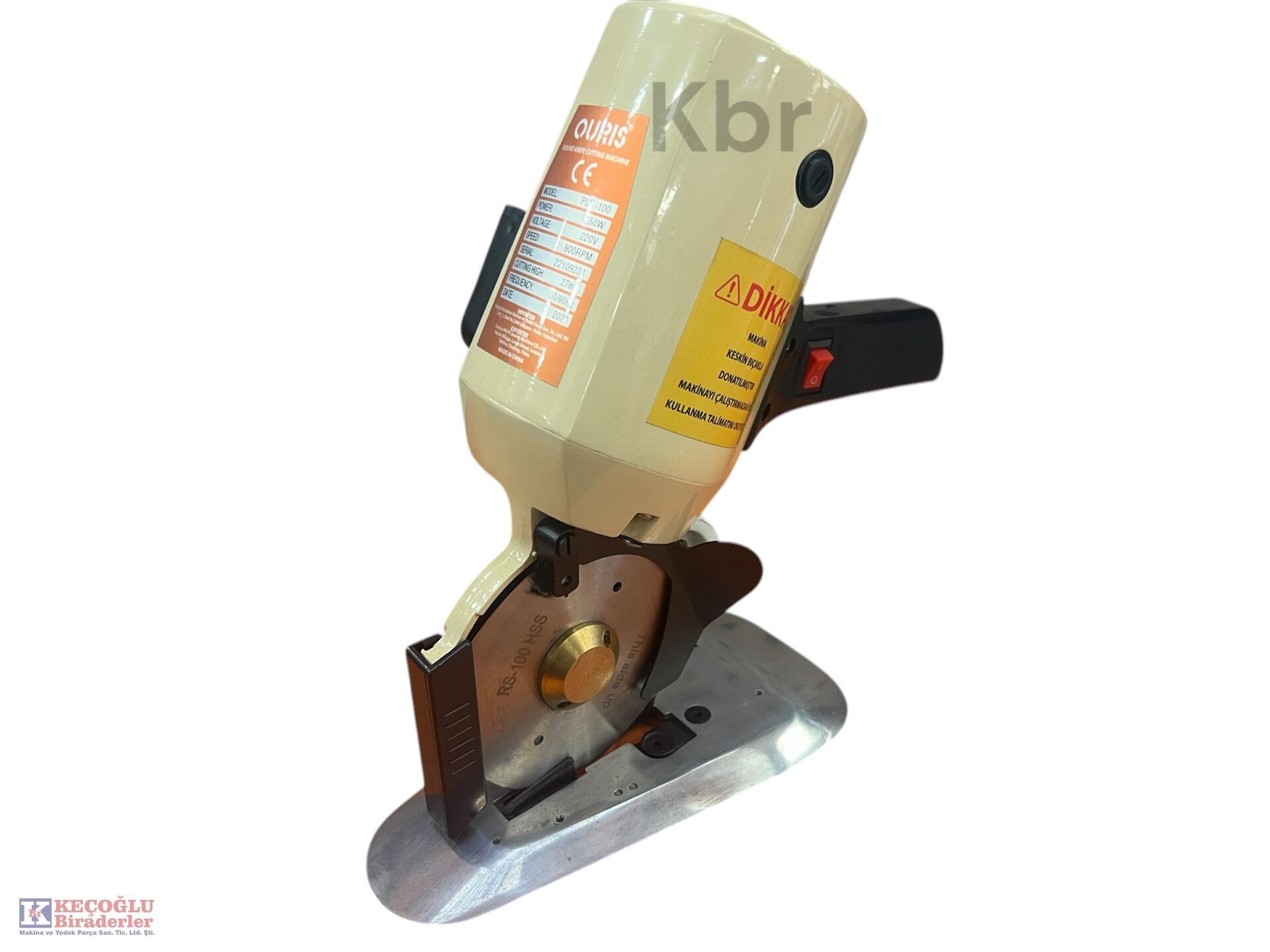 Czy-105 Quris Yuvarlak Bıçaklı Kumaş Kesim Motoru 250 Watt