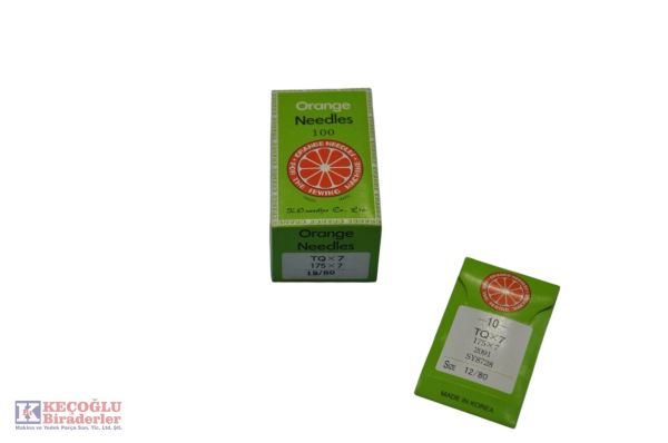 TQX7 Orange Top Düğme Makine İgnesi