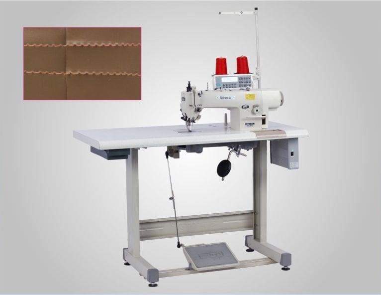 Çift Papuç Elektronik Düz Makina