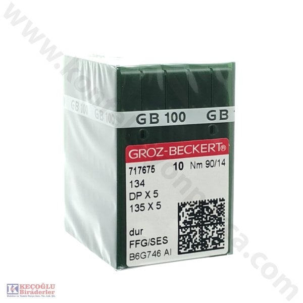DPX5 Groz Beckert Düz Makine Ve Çift İğne İğnesi (Kalın Dip)
