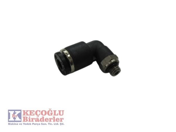 Pünomatik M5-4Mm Dirsek Hava Bağlantı Rekoru