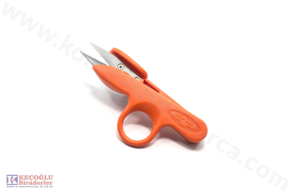 Golden Eagle İplik Temizleme Makası (Plastik) Sarı