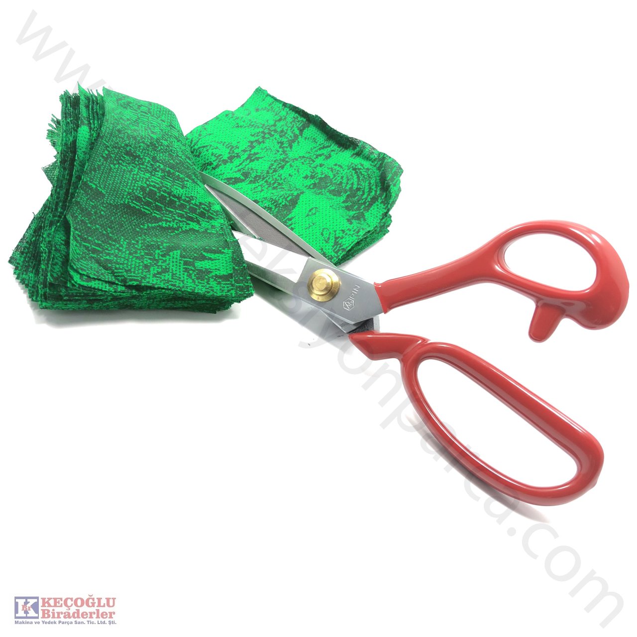 Pin 1104 10'' Numara Somunlu Kumaş Kesim Makası