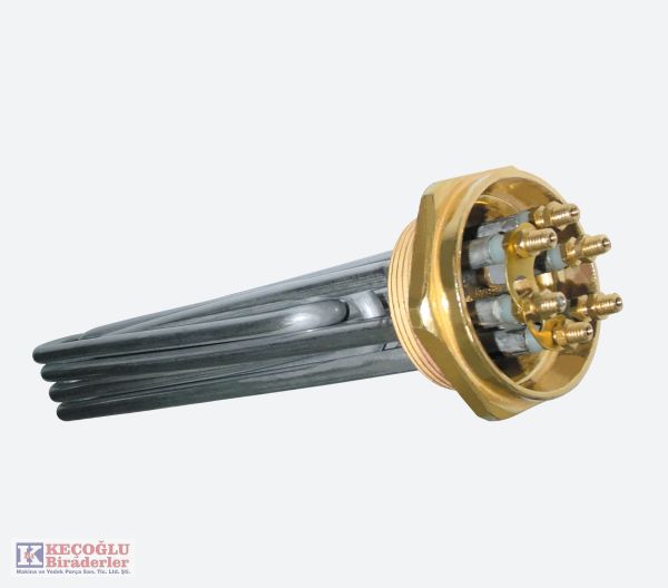Ts Kr 75 K Kazan Rezistansı Kısa Tip 7.5 Kw 2''