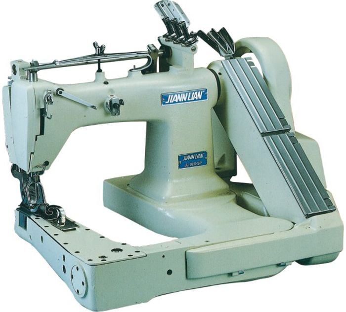 Jl-926-Sp-Xl Jıannlıan 3 İğne Merdane Çekicili Kot Kollu