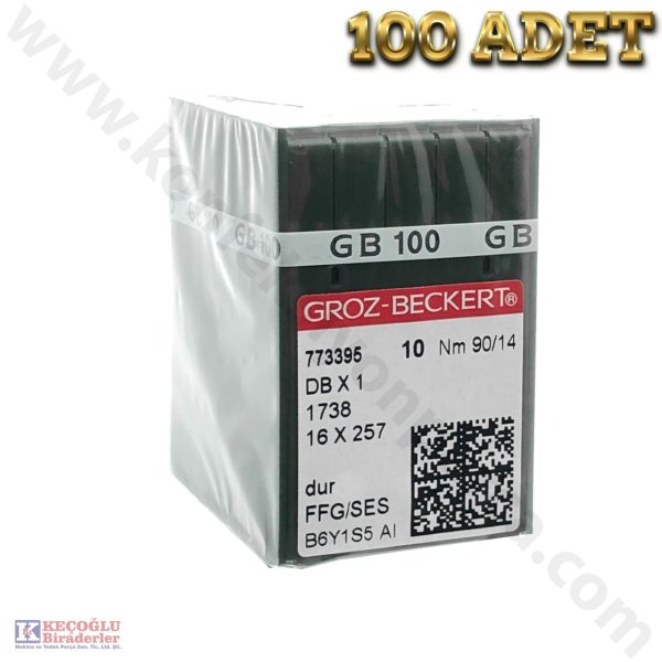 DBX1 Groz Beckert  Düz Makine İğnesi 100 Adet - 22/140